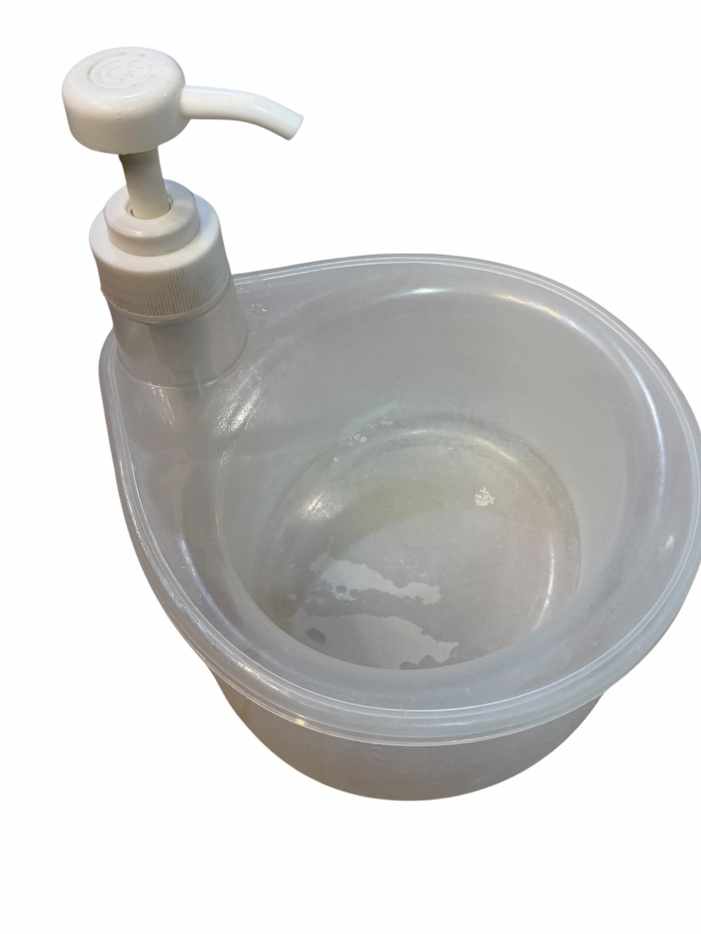 2-in-1 soap dispenser and scrubber holder